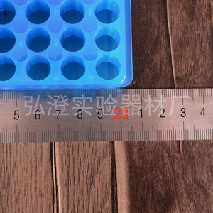 ชั้นวางหลอดทดลองแบบสองด้าน Hongbolai 60 หลอด สำหรับหลอดขนาด 1.5 มล. 2 มล. 0.5 มล. อุปกรณ์ห้องปฏิบัติการ - Product Image 5