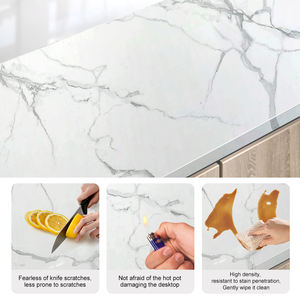 SUCCESS CARRARA FLORAL大理石インテリアキッチンワークショップ高品質スラブ用バニティカウンタートップ壁バスルーム屋内テーブルトップ - Product Image 4