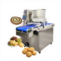 Petit fournisseur industriel rotatif Multi goutte de beurre de palme manuel Mini Machine de dépôt de biscuits