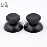 NSLikey 2PCS Joystick analogique en métal pour manette Xbox One PS4, couvre-joystick en métal
