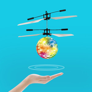 Balle volante lumineuse à induction, <span class=keywords><strong>jouet</strong></span> en plastique télécommandé et contrôlé par geste, avion lévitant JM-888 - Product Image 4
