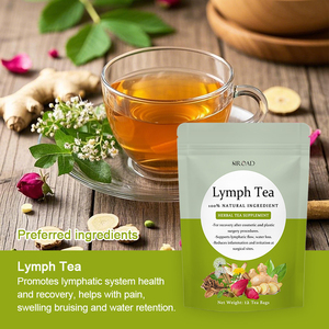Sachet de thé détox naturel à base de plantes Pissenlit <span class=keywords><strong>Hibiscus</strong></span> Feuille de busserole pour la circulation lymphatique Nettoyant pour le drainage lymphatique - Product Image 2