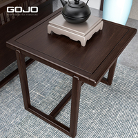 Nouvelle Table à thé en bois massif chinois Log Table à thé moderne Combinaison Fonction Ensemble de table à thé