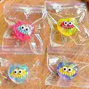 NOUVEAU Jouet Squishy Cœur Maltose Mini avec Grands Yeux Écstravagants en TPR, Anti-stress, Cadeau pour Enfants et Adultes, Vente en Gros - Product Image 1