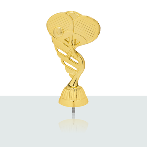 Sport figure Padel 13.0 cm gold - Product Image 1
