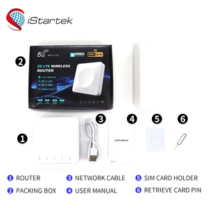OEM เราเตอร์ WIFI <span class=keywords><strong>5G</strong></span> โมเด็มอุตสาหกรรมแบบพกพาพร้อมช่องใส่ซิมการ์ด<span class=keywords><strong>5G</strong></span> เซลลูลาร์4G/<span class=keywords><strong>5g</strong></span> - Product Image 6