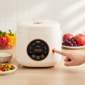 Autocuiseur intelligent multifonction avec cuve antiadhésive 1,0 L 400 W, tasse doseuse, cuillère de service, OEM/ODM pour usage en cuisine, version à contrôle multifonction - Product Image 1