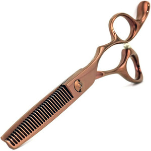 Ciseaux à cheveux Inoue Kagami Antique Bronze 6,0 pouces pour la coiffure, pour droitiers, tête droite - Product Image 4