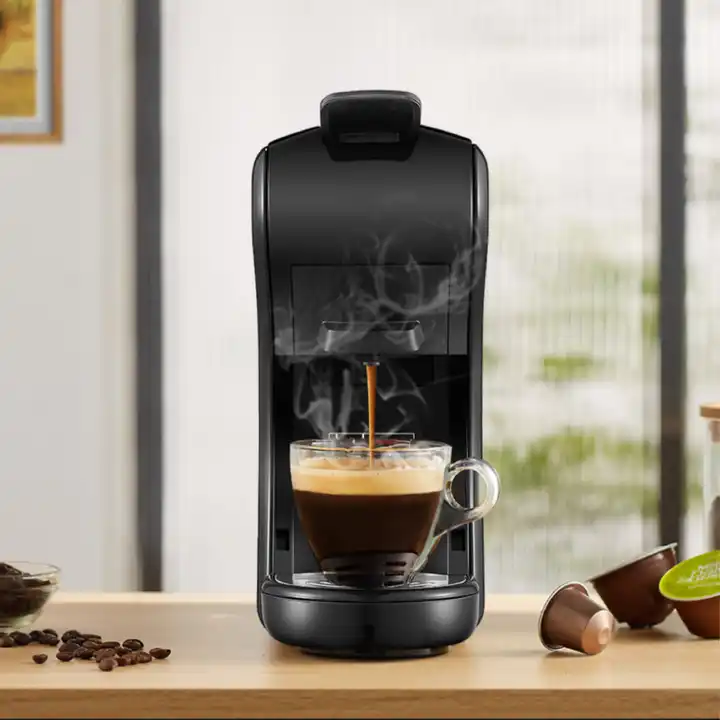 nuova vendita calda professionale mini multi compatibilità 4 in1 cassetto  nes dolce gusto polvere capsula macchina da caffè espresso