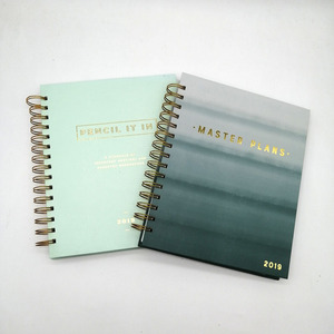 2025 New Arrival <strong>Journal</strong> Spiral Binding Notebook Custom With Gold Foil - Product Image 2