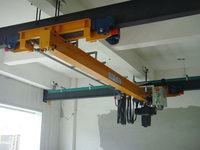 Kits de pont roulant à poutre simple VOHOBOO 5 tonnes, 7,5 tonnes, 10 tonnes avec moteur électrique Puente Grua