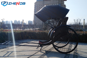 รถริกชอว์ชมวิวเซี่ยงไฮ้แบบคลาสสิก 2 ล้อ แบบม้าลา ขายดี กำลังขาย - Product Image 5
