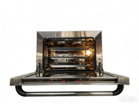 Four à air chaud à circulation d'air à 3 plaques en acier inoxydable à chauffage électrique haute efficacité
