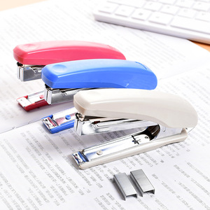 Mini Stapler 10 <b>Sheet</b> Capacity <b>Plastic</b> Office Stationery Stapler For Paper Binding - Product Image 1