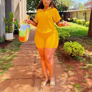 Conjunto de pantalón <span class=keywords><strong>M</strong></span>-xxl con camiseta de calidad para <span class=keywords><strong>mujer</strong></span>, conjunto informal de 2 piezas, Top para el verano y pantalones cortos, novedad de 08 - Product Image 2