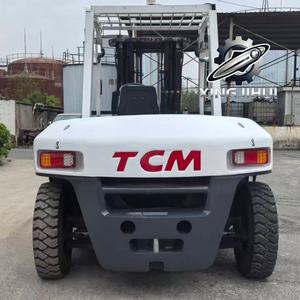 รถยก TCM FD70Z8 7 ตัน รถยกมือสองจากญี่ปุ่น 7 ตัน เครื่องยนต์ Isuzu 6BG1 รถใช้แล้ว รถยกใช้น้ำมันเชื้อเพลิง 3000 มม. 7000 กก. - Product Image 6