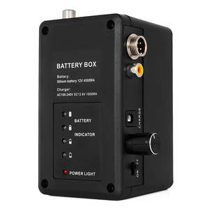 Caméra d'<span class=keywords><strong>inspection</strong></span> des égouts 1000TVL avec câble de 20 m, caméra vidéo sous-marine pour <span class=keywords><strong>inspection</strong></span> de conduits et tuyaux, 12 lumières LED blanches, écran LCD 7 pouces - Product Image 2