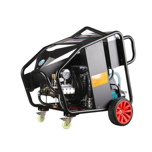 Idropulitrice Elettrica Industriale ad Alta Pressione 1000 Bar 380V in Acciaio Inox Marca Fanhe per Sabbiatura e Rimozione Ruggine, Macchina per Lavaggio Auto - Product Image 1