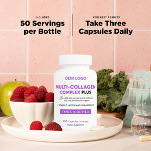 Cápsulas de Multi-Colágeno OEM para Adultos, Vitaminas y Péptidos Hidrolizados, No Apto para Mujeres Embarazadas - Product Image 5