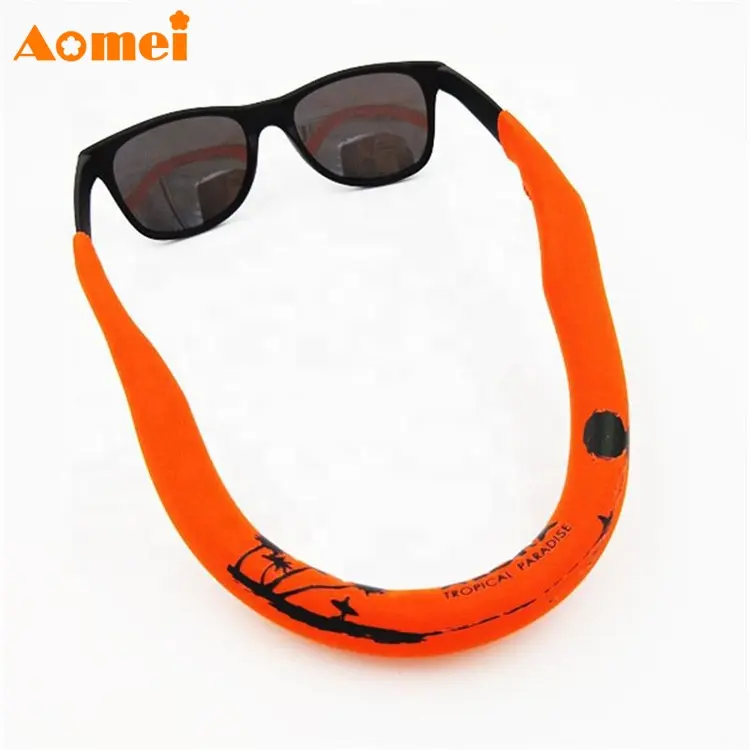 AOMEI Anti-Rutsch-verstellbares kunden spezifisches Logo Sport Elastic Eye glass Sonnenbrille halter Cord Eyewear Retainer Glasses Strap