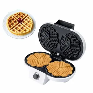 Mini gaufrier électrique en forme de coeur Eggette Machine antiadhésive ustensiles de cuisson multifonction petit déjeuner oeuf crêpe cuisson gâteau four