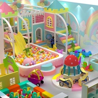 Centre de Jeux Intérieur pour Enfants de 0 à 13 Ans, Équipement de Terrain de Jeux