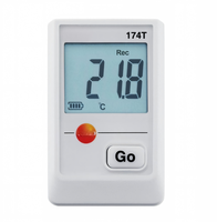 Pencatat Data Suhu Mini 174T 174H dengan Fungsi Ekspor Excel Te&to