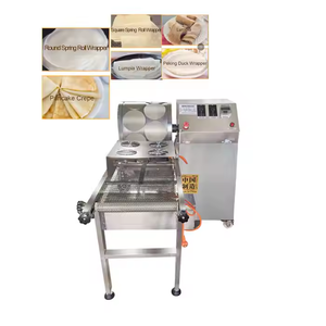 Máquina para Hacer Crepas Grande Baju Kurung Como Crepe Injera Metad y Herramienta para Crepas con Motor de Madera - Product Image 4