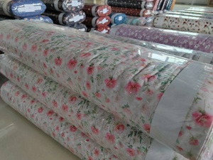 Popeline sergé de tissu d'impression numérique floral <span class=keywords><strong>Liberty</strong></span> en coton imprimé personnalisé pour l'Afrique chemises et sacs pour filles vêtements pour femmes - Product Image 3