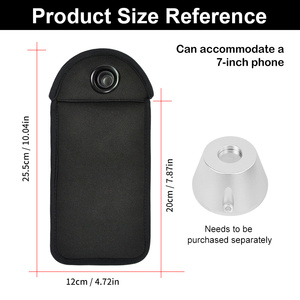 Bolsa para Teléfono Celular con Cierre Magnético <span class=keywords><strong>de</strong></span> Neopreno y Bloqueo <span class=keywords><strong>de</strong></span> Señal, Personalizable con Logotipo, para Estudiantes y Eventos Escolares - Product Image 5
