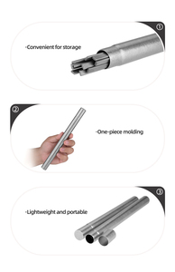 10 pièces titane Barbecue <span class=keywords><strong>brochette</strong></span> réutilisable BBQ brochettes Kebab <span class=keywords><strong>fer</strong></span> bâton pour Camping <span class=keywords><strong>en</strong></span> plein air <span class=keywords><strong>pique</strong></span>-nique outils outils de cuisine - Product Image 3