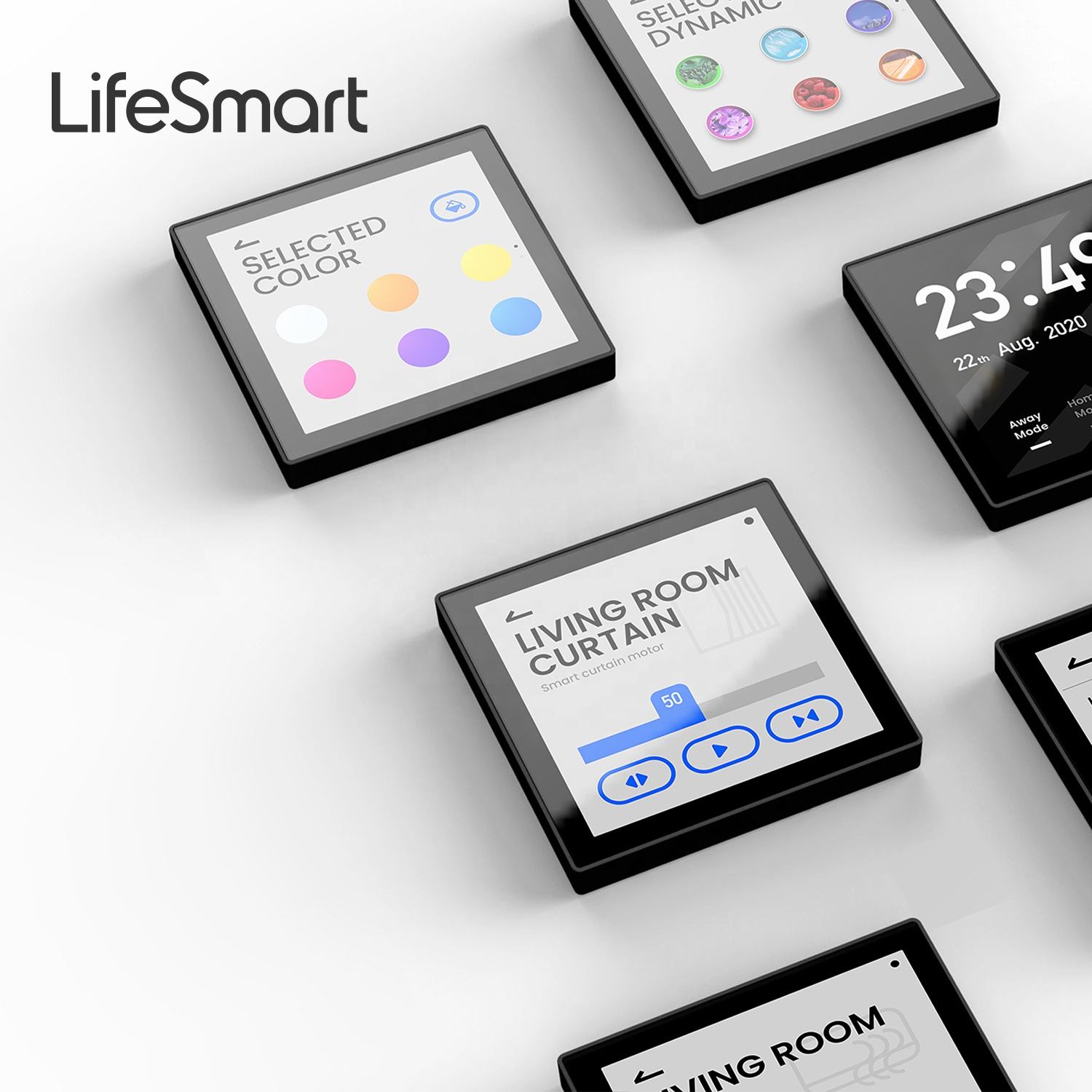 220V Electric Smart Switch Control Panel | Wi-Fi Remote Control for Roller Blinds & Curtains, Tuya Smart Home Automation, Works with Alexa/Google (Kuwait)