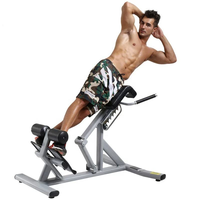 Banc de musculation robuste Roma réglable pour exercices abdominaux et dorsaux, équipement professionnel