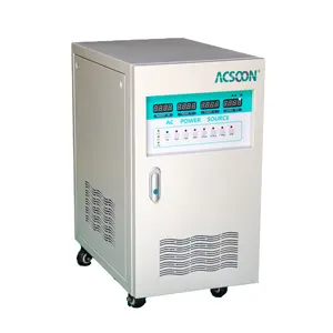 Acsoon AF50W Konverter Frekuensi Statis, Tiga Fase Pengaturan Kondisi Penstabil Tegangan & Frekuensi