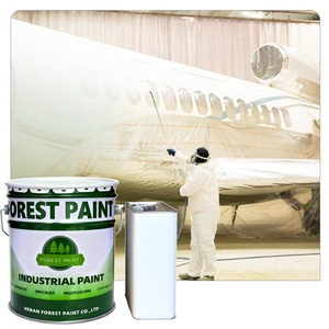 Pintura y Revestimiento de Acabado de <span class=keywords><strong>Poliuretano</strong></span> de Resina Acrílica Industrial para Exteriores, Estructura de Acero Antioxidante, Anticorrosión para Aeronaves - Product Image 1