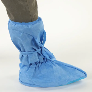 Bottes jetables couvrir les taches marchandises/matériau personnalisé respirant bottes médicales couverture adulte CE blanc Triton masque à oxygène EN <span class=keywords><strong>70</strong></span>% - Product Image 2