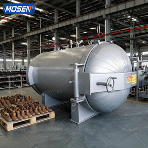 Autoclave <span class=keywords><strong>de</strong></span> vulcanisation <span class=keywords><strong>de</strong></span> caoutchouc contrôlé par PLC Mosen pour applications industrielles <span class=keywords><strong>de</strong></span> durcissement du caoutchouc, <span class=keywords><strong>de</strong></span> scellement <span class=keywords><strong>de</strong></span> rouleaux <span class=keywords><strong>de</strong></span> tuyaux et <span class=keywords><strong>de</strong></span> joints - Product Image 2