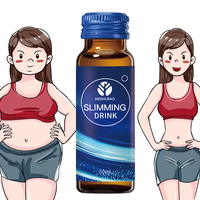 Solution Buvable Amincissante Personnalisable pour la Réduction de la Graisse Abdominale, Probiotiques et Extrait de Pamplemousse