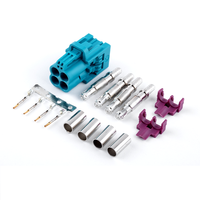 Connecteur Jack HFM Mini Fakra 4 en 1, câble coaxial RG174 Dacar302, système d'infodivertissement pour caméra ADAS