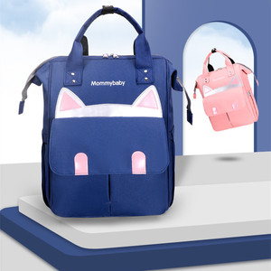 Bolsa de Pañales Multifuncional Impermeable con Logotipo Personalizado, Bolsa de Mano Grande para <span class=keywords><strong>Mamá</strong></span>, Mochila para Pañales Húmedos - Product Image 2
