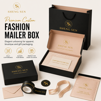 Cajas de Envío Plegables de Color Personalizadas, Cajas de Cartón Reciclables para Empaque de Ropa con Logotipo