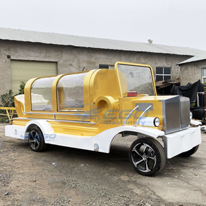 Cercueil électrique doré personnalisable de haute qualité pour transport spécial des salons funéraires - Product Image 5
