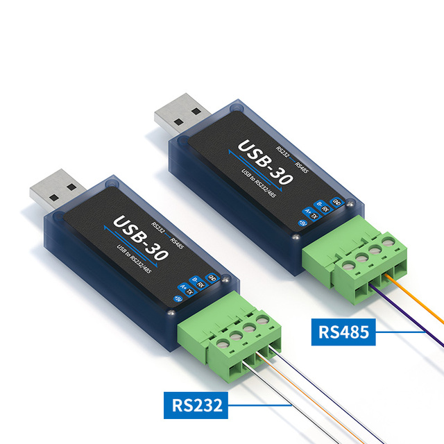 Serial USB-30 to RS232/RS485 Adapter Suitable for Peristaltic Pump and Syringe Pump