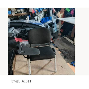 Chaise de formation avec tablette intégrée, chaise de salle de réunion avec accoudoirs réglables pour sièges de conférence - Product Image 3