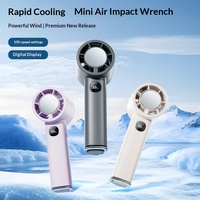 Mini ventilateur portable ultra-rapide, silencieux, pour bureau, avec refroidissement semi-conducteur, en ABS, modèle SX-F16