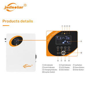 Jsdsolar - <span class=keywords><strong>Sistema</strong></span> de Energía <span class=keywords><strong>Solar</strong></span> Fuera de la Red de 1500W, 3kW, 5kW con Batería de Litio, Inversor, Controlador de CC a CA de 1200W para Uso Doméstico - Product Image 3