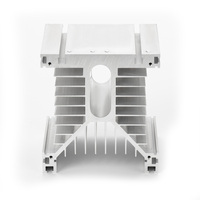 Dissipateur thermique haute puissance 125*135*110mm pour relais à semi-conducteurs, profilés électroniques en aluminium pour LED, radiateurs d'extrusion