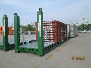 Плоский контейнер для перевозки негабаритных грузов с открытой платформой - Product Image 6