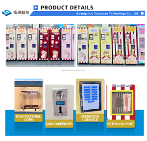 Tự động xu-hoạt động bỏng ngô Máy bán hàng tự động với SDK chức năng được sản xuất bởi cao cấp bỏng ngô Máy bán hàng tự động công ty - Product Image 6