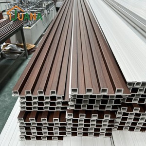 Trong nhà cần sa 3D WPC Panel tường chống ẩm độ bền cao - Product Image 1